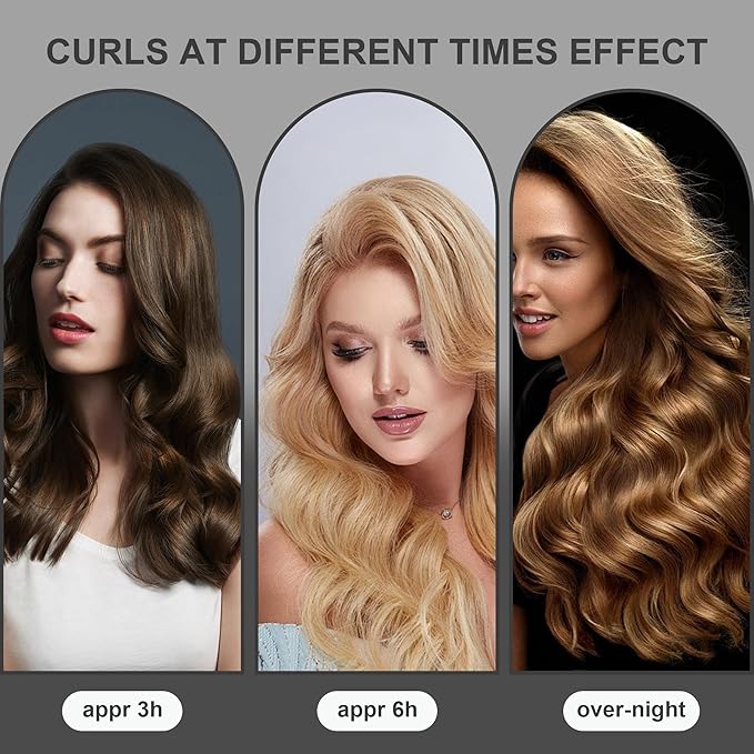 Különleges ajánlat -49% KEDVEZMÉNY🔥Satin Heat-Free Curling Set